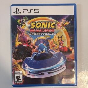 Sonic Racing CrossWorlds for PS5 - Blue Case